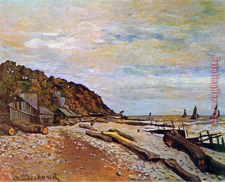 Claude Monet Boatyard near Honfleur